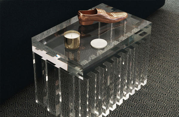 Table Istele living cristalin
